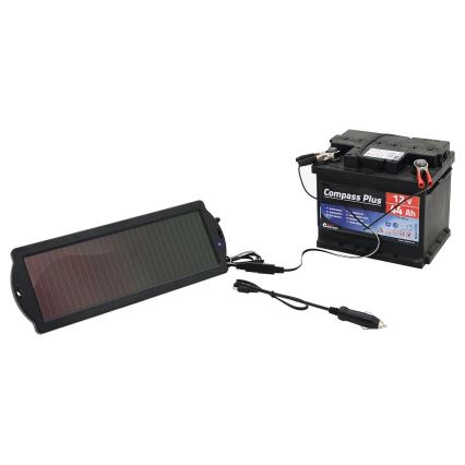 Solar-Ladegerät für Autobatterien 1,8 W / 12 V